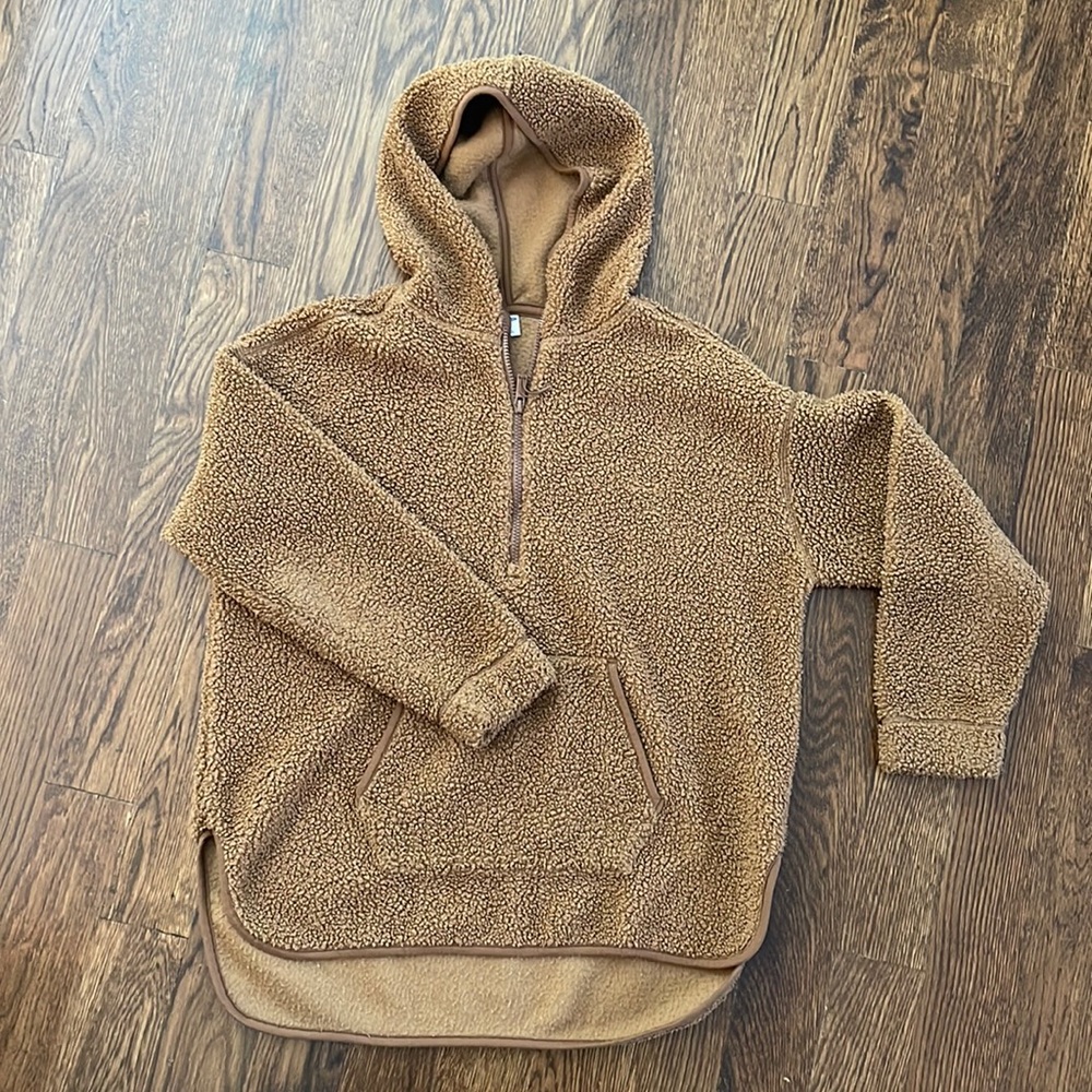 Old Navy teddy hooded pullover